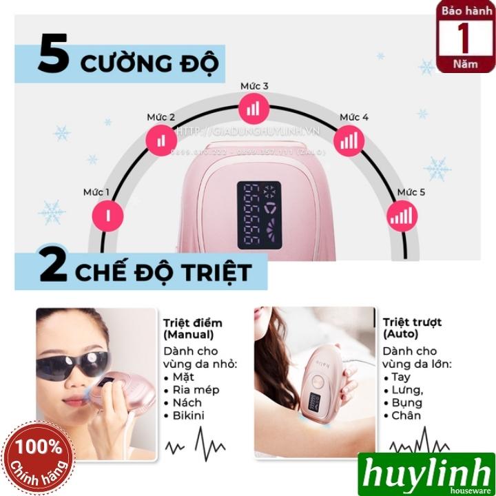 Máy triệt lông cá nhân Halio IPL Cooling Hair Removal Device - Tặng quà ngẫu nhiên - Hàng chính hãng