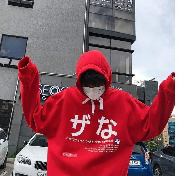 ÁO KHOÁC ÁO HOODIE CHỮ HÀN THỜI TRANG NAM NỮ