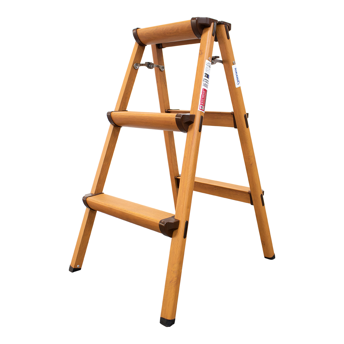 Thang Nhôm Gấp Chữ A Siêu Nhẹ Nikawa NKD-03 - 3 Bậc - 75cm