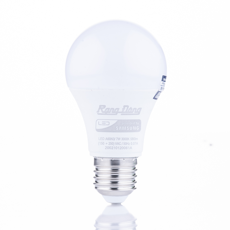 Led bulb tròn A60N3 7W