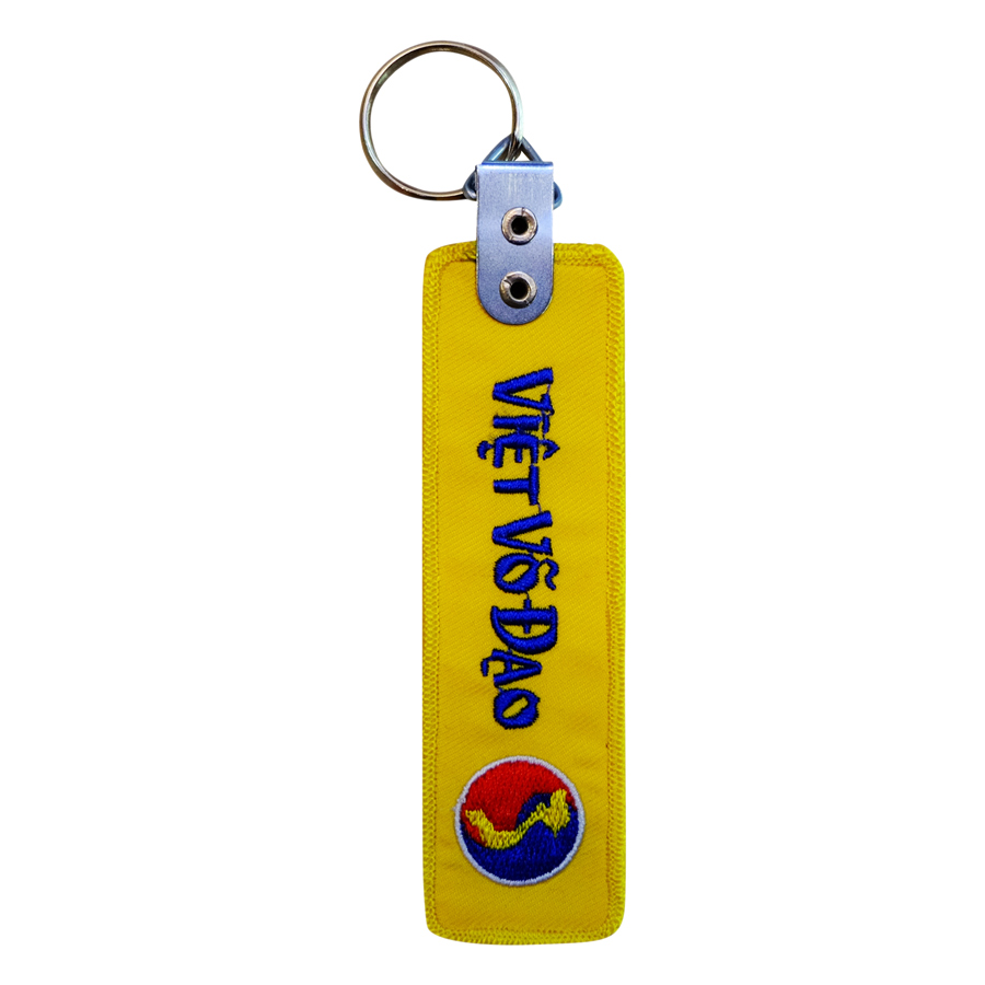 Móc Khóa Thêu Tân Việt Vovinam KMKVVNTV (10 x 3 cm)