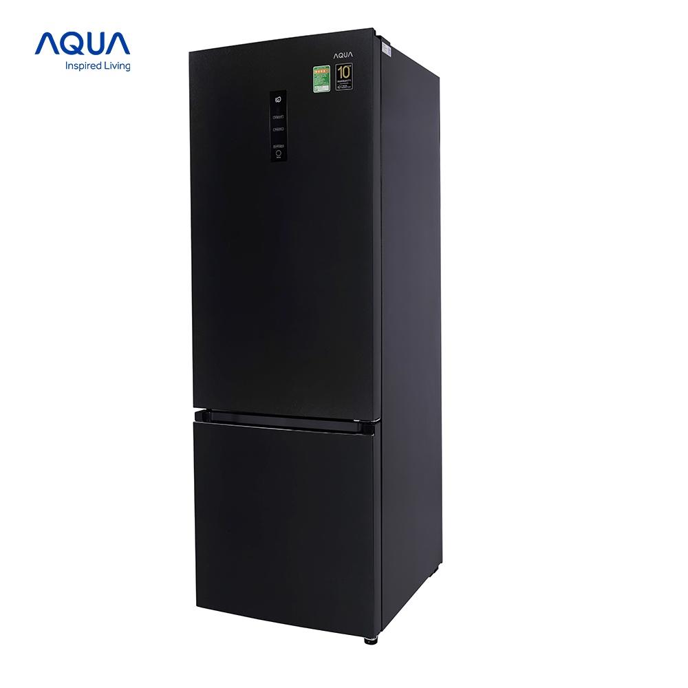 Tủ lạnh ngăn đông dưới Aqua 292 Lít AQR-B348MA(FB) - Hàng chính hãng - Chỉ giao HCM, Hà Nội, Đà Nẵng, Hải Phòng, Bình Dương, Đồng Nai, Cần Thơ