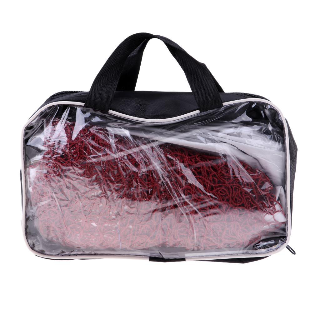 Portable Badminton Net Beach Volleyball Tennis Outdoor Sports Competition Training Net w/ Carrying Bag