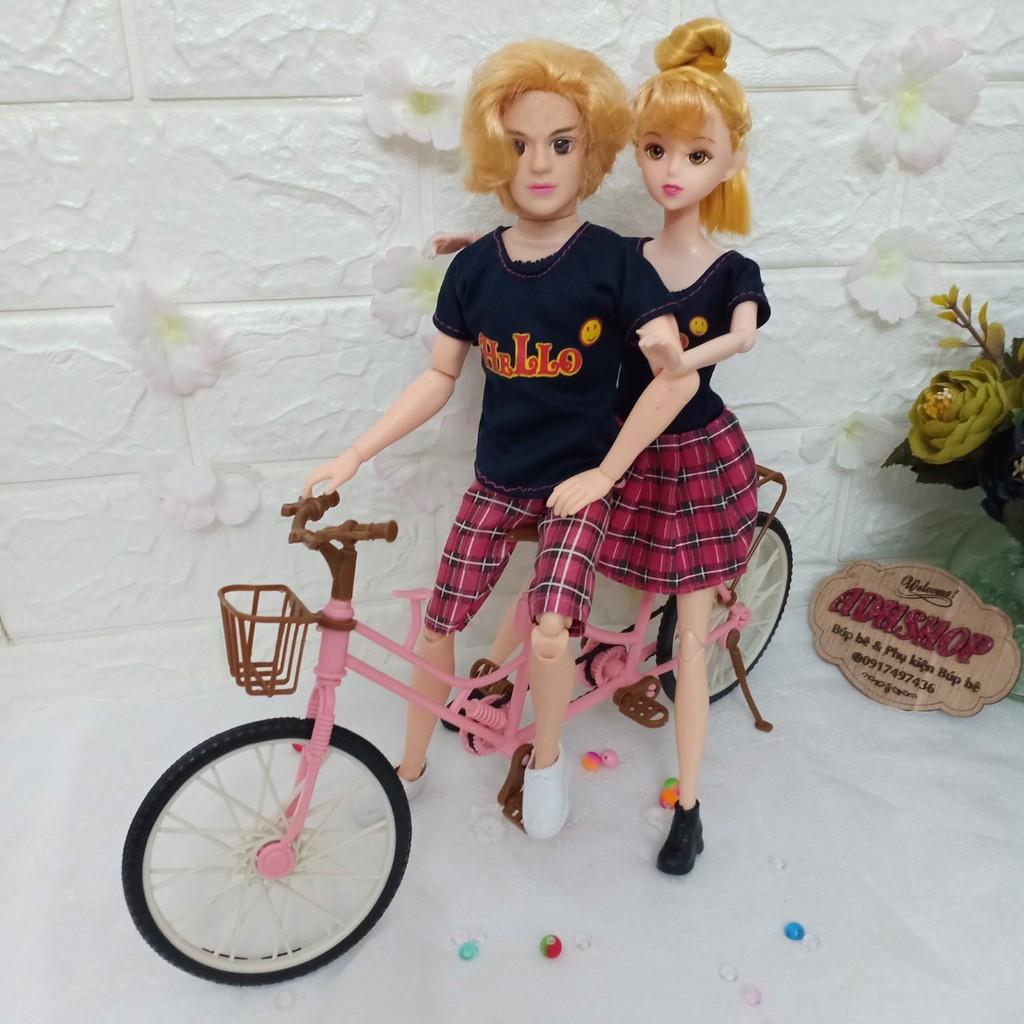 Đồ chơi búp bê - xe đạp cho búp bê barbie