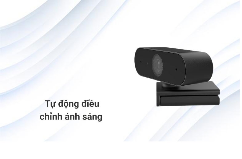 Webcam Hikvision Full HD 1080P siêu nét, phù hợp việc học online, trò chuyện trực tuyến - Hàng chính hãng