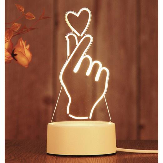 Đèn Ngủ Led 3D Tiết Kiệm Năng Lượng