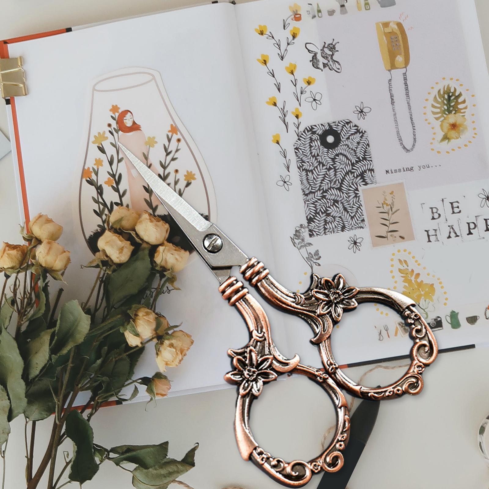 Embroidery Scissors Sharp Manual Tool for Threading Quilting Crafts DIY