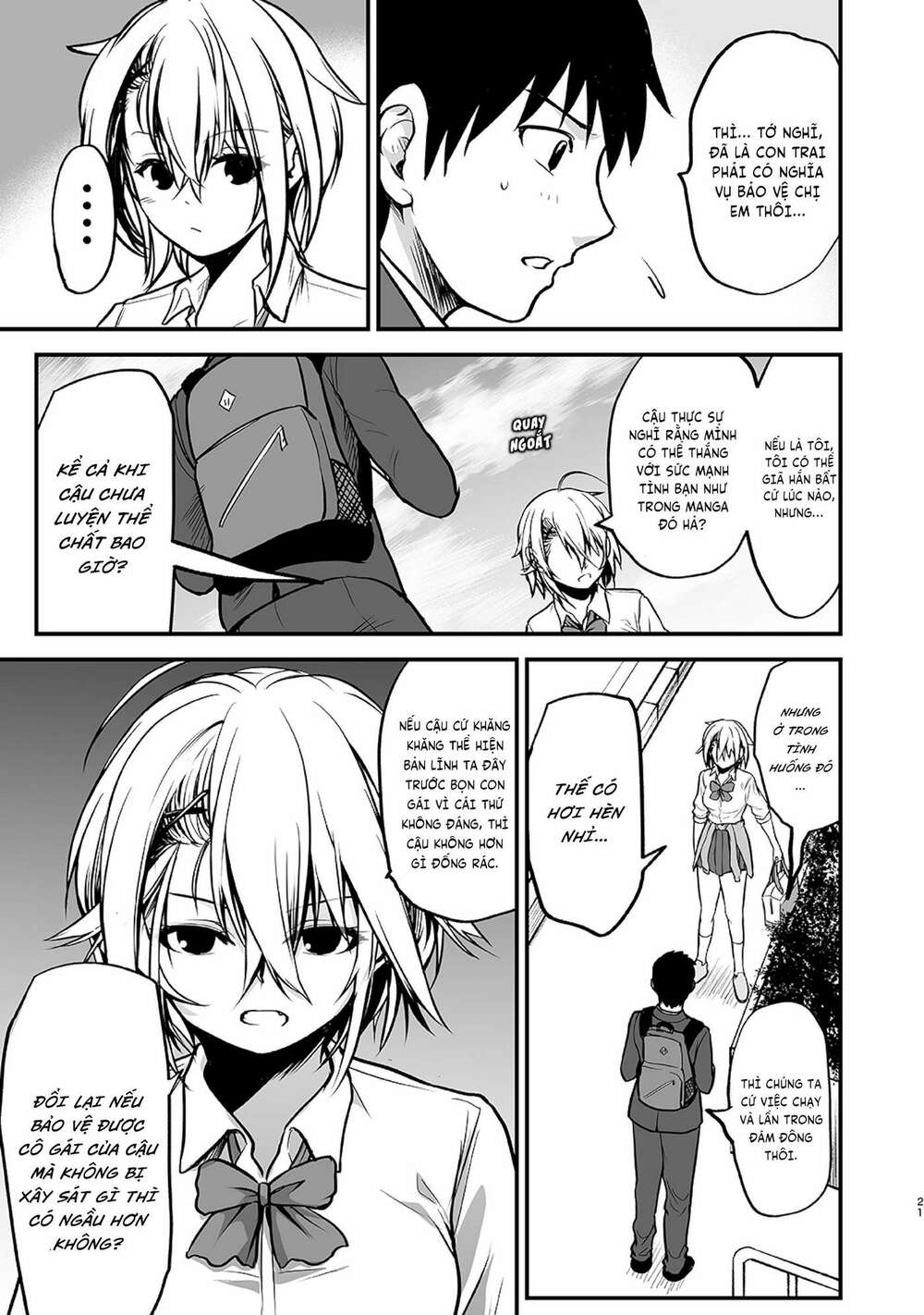 chàng trai tỏ tình với "cô nàng bất hảo" chapter 5 4