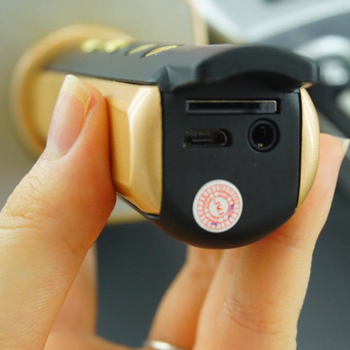 Micro karaoke YS92 JVJ bluetooth Không dây kèm loa 3 in 1-Kết nối với các thiết bị có kết nối bluetooth, Nâng giọng tốt - Hàng chính hãng