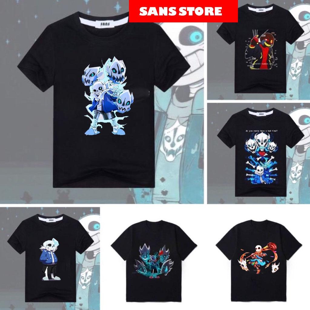 Áo phông bé sans Áo thun game undertale