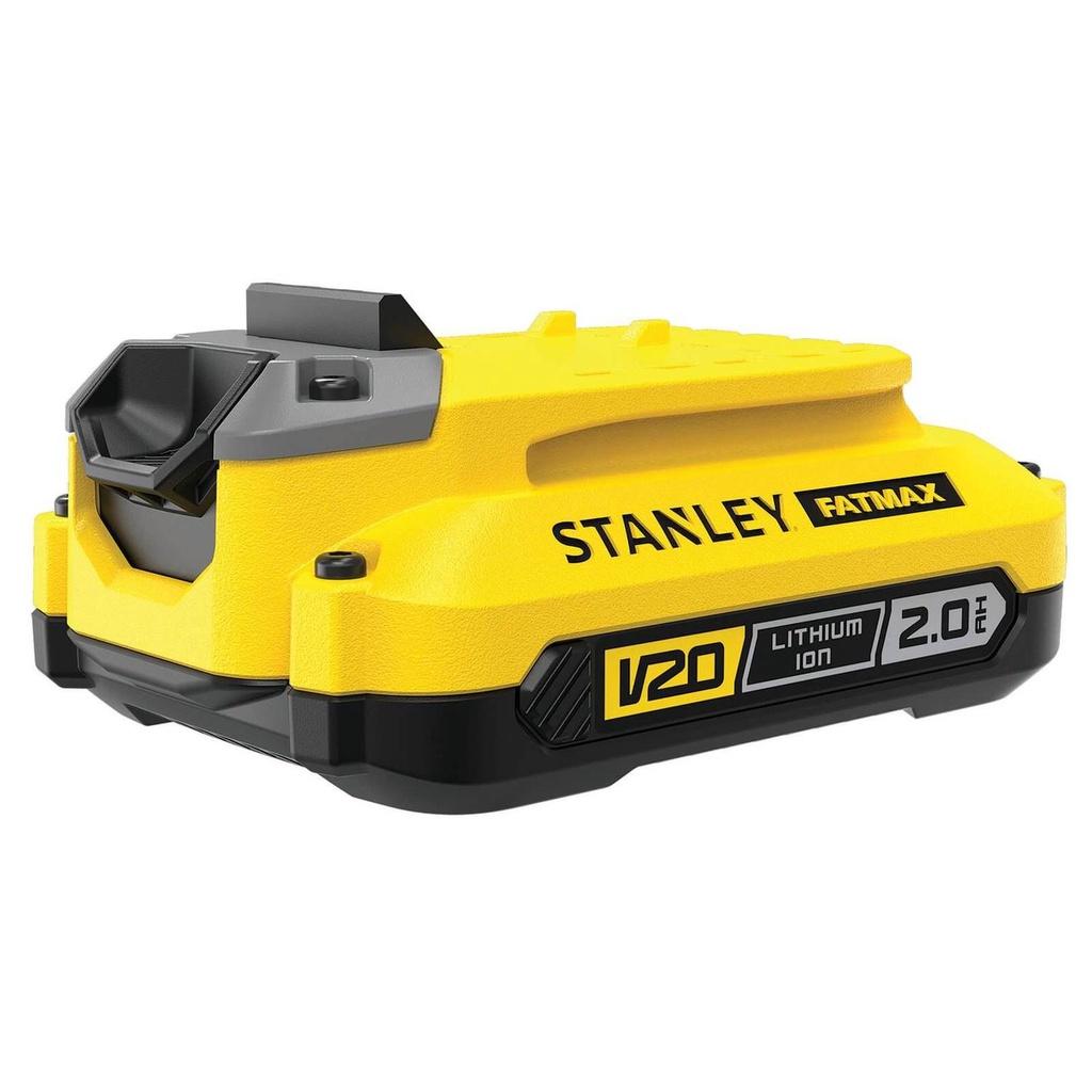 Pin li-on và sạc 20V Stanley Fatmax thế hệ mới dùng cho các dòng máy Fatmax - Chính hãng