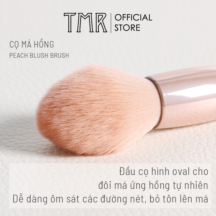 Cọ TMR chính hãng Peach Brush Cọ Trang Điểm Má, Cọ Phủ, Cọ Nền, Makeup cơ bản với nhiều phong cách cùng