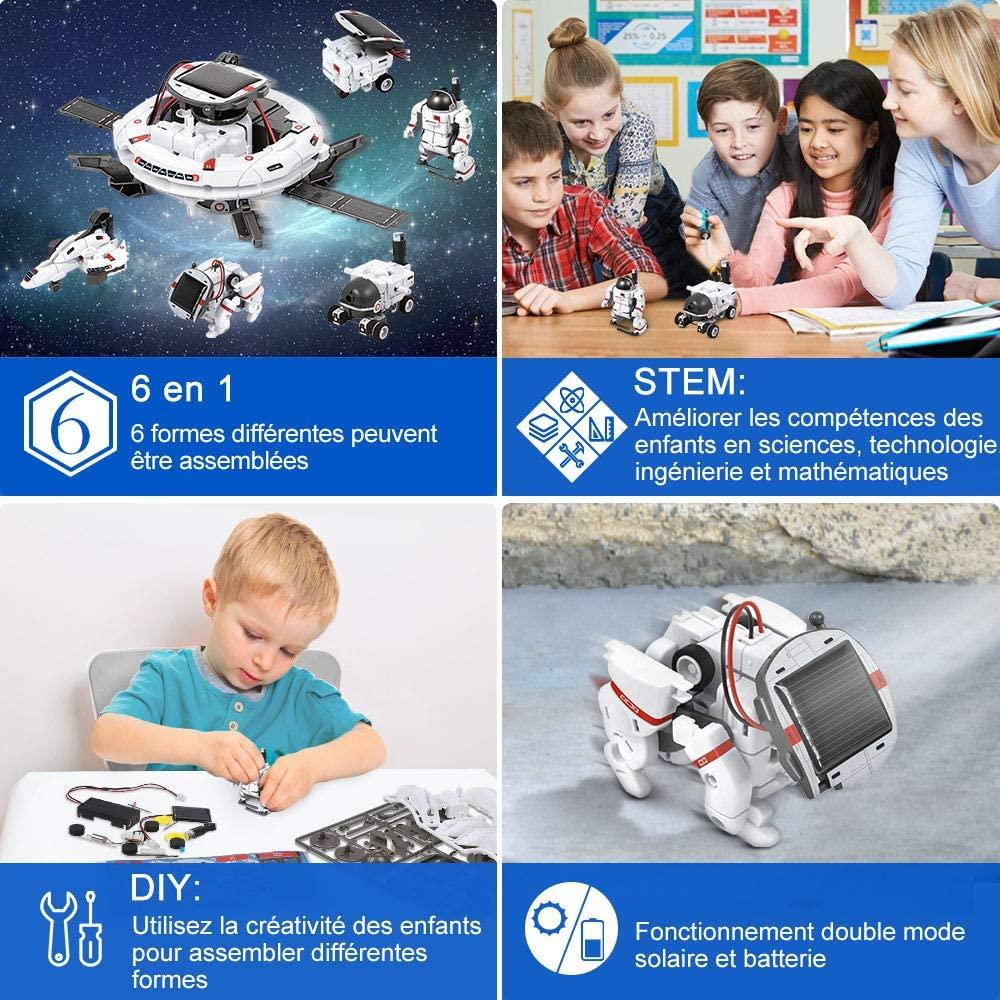 Robot mặt trời đến 1 robot đồ chơi mặt trời, đồ chơi robot thời trang năng lượng mặt trời và pin giáo dục, đồ chơi robot cho trẻ em giáo dục năng lượng và các nhà khoa học