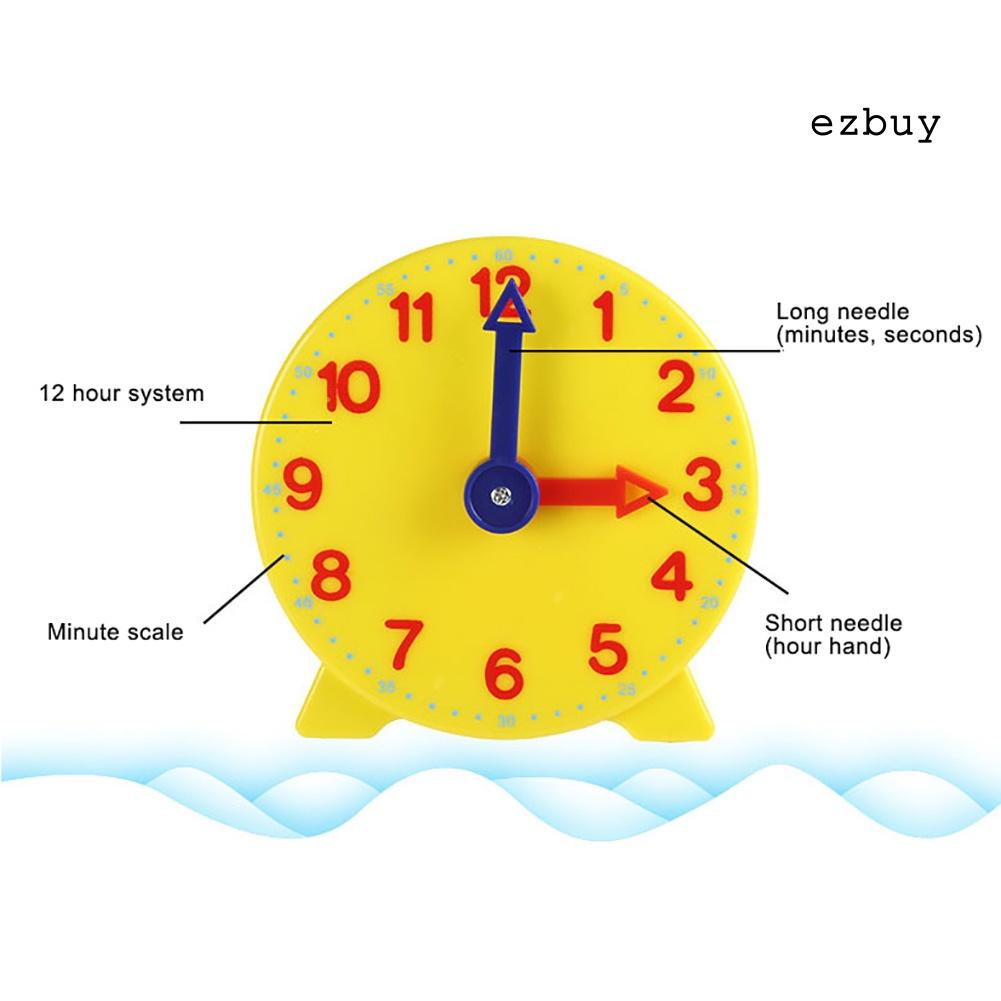 Mô hình đồng hồ dạy học cho trẻ cách tính thời gian cỡ 80cm tiện dụng
