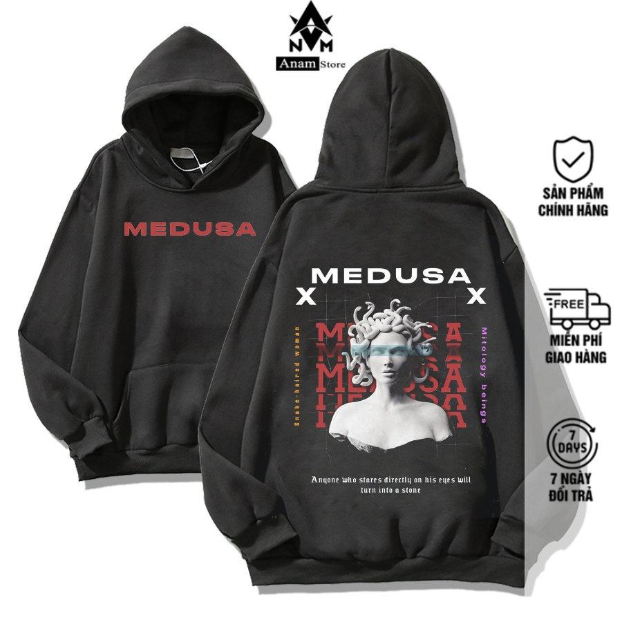 ÁO HOODIE FORM RỘNG NAM NỮ MEDUSA