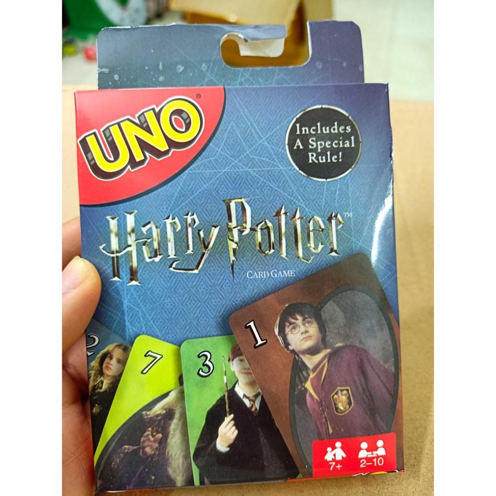 Bộ bài Uno họa tiết Phim Harry Potter độc đáo thú vị vui nhộn Cao Cấp Thẻ Cứng Bóng