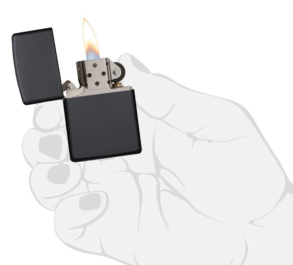 Bật lửa Zippo 218 Classic Black Matte