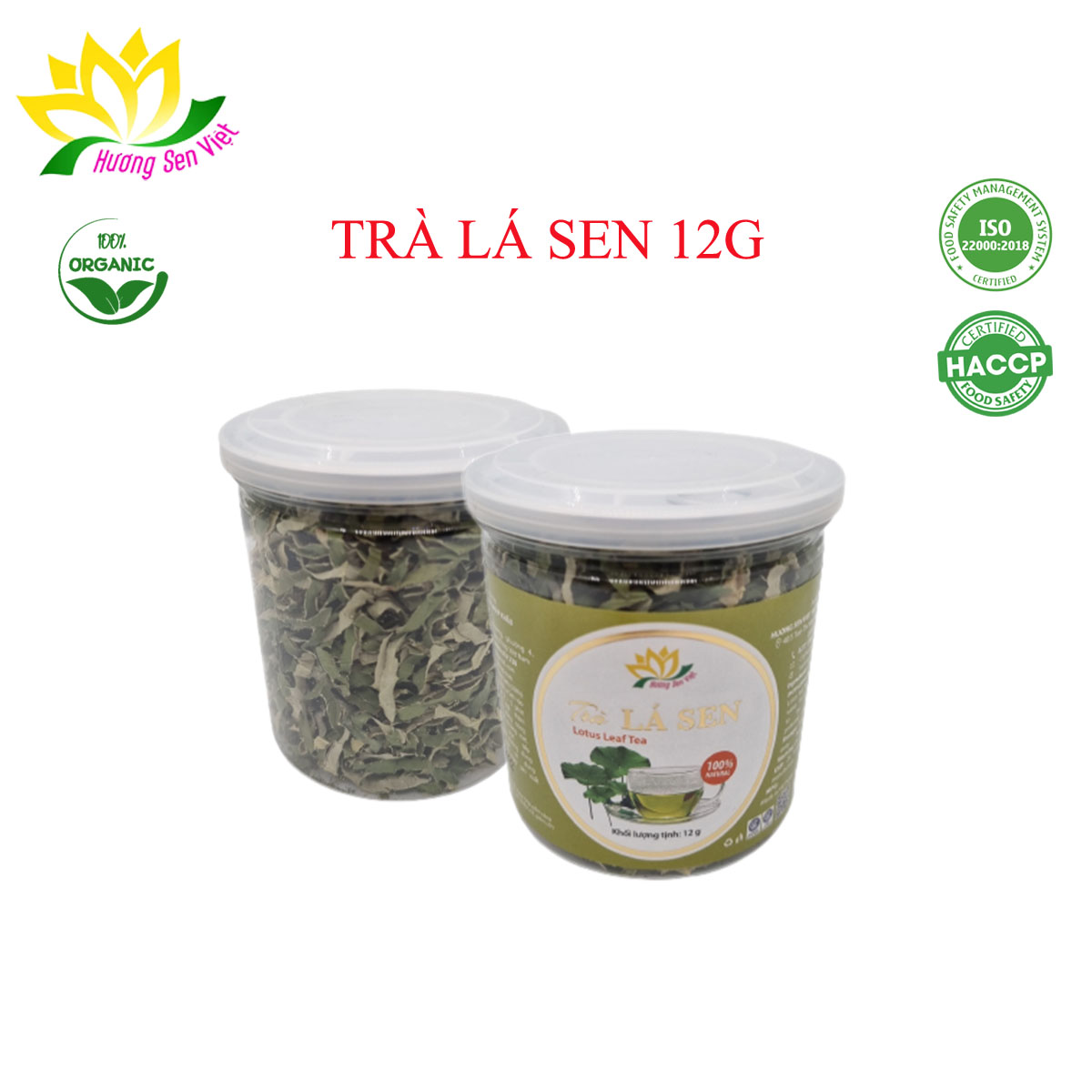 TRÀ LÁ SEN HŨ 12G - HƯƠNG SEN VIỆT