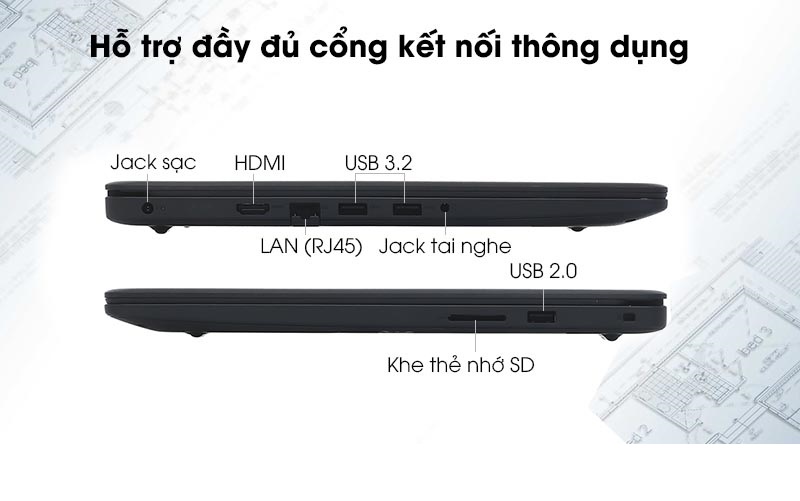 Máy Tính Xách Tay Màn Hình Cảm Ứng Laptop Dell Inspiron 3501 (i3 1115G4 8GB RAM/256GB SSD/15.6 inch FHD Cảm ứng/Win10/Đen) - Hàng Chính Hãng