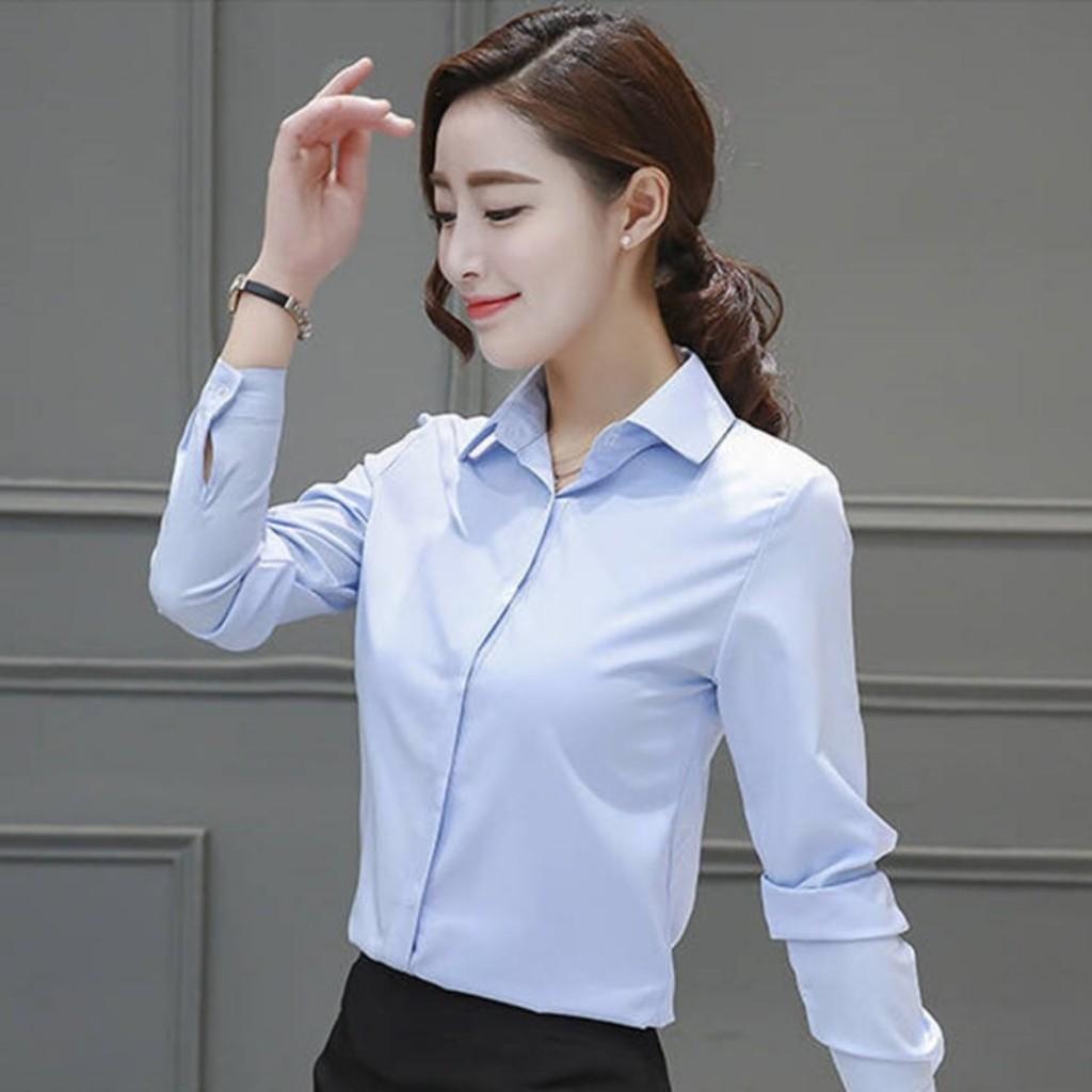 Áo Sơ Mi Nữ Dài Tay Thời Trang PONIVA