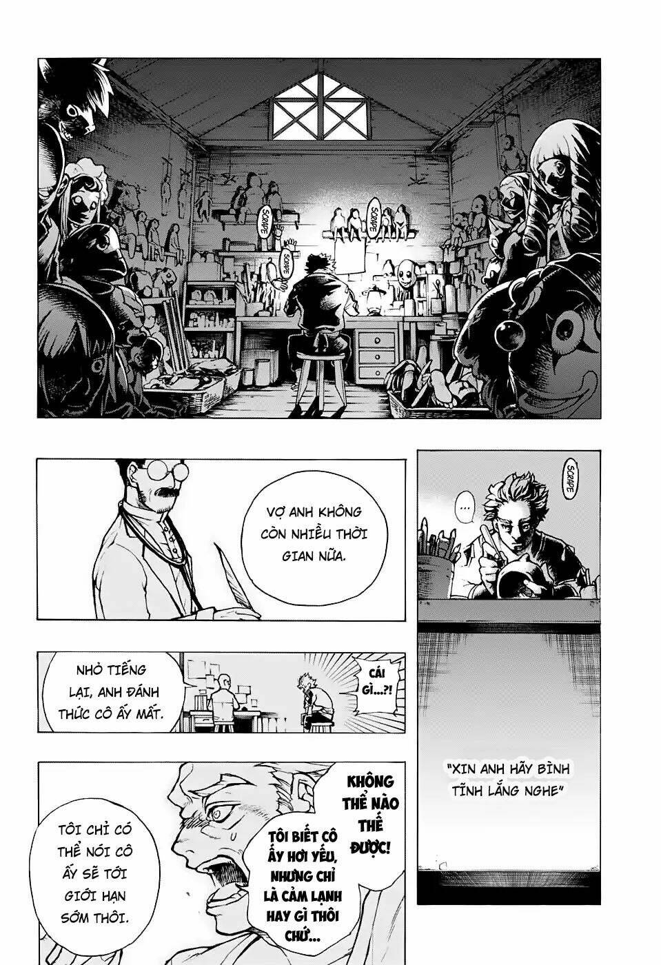 bức họa đẫm máu của phù thủy chapter 2.1 28