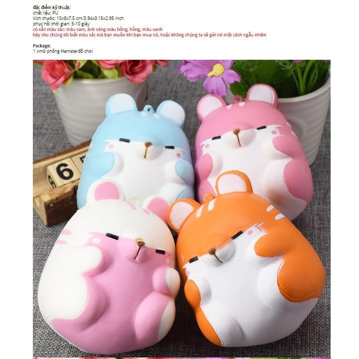 Squishy chuột Hamster đủ màu sắc