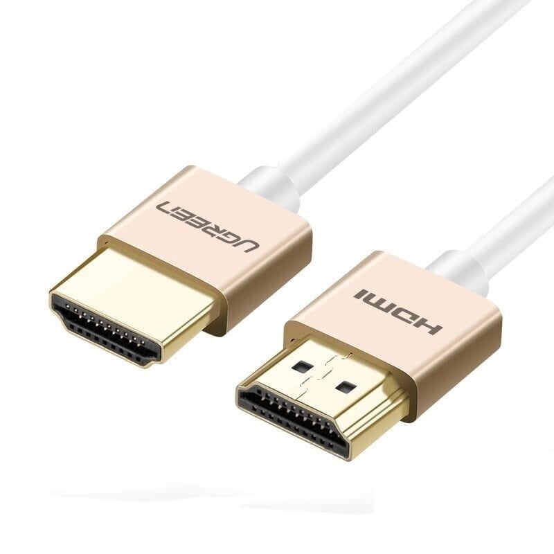 Cáp tín hiệu HDMI 2.0 Sợi Siêu Nhỏ Cao Cấp dài 10M màu trắng HD40488Hd117 Hàng chính hãng