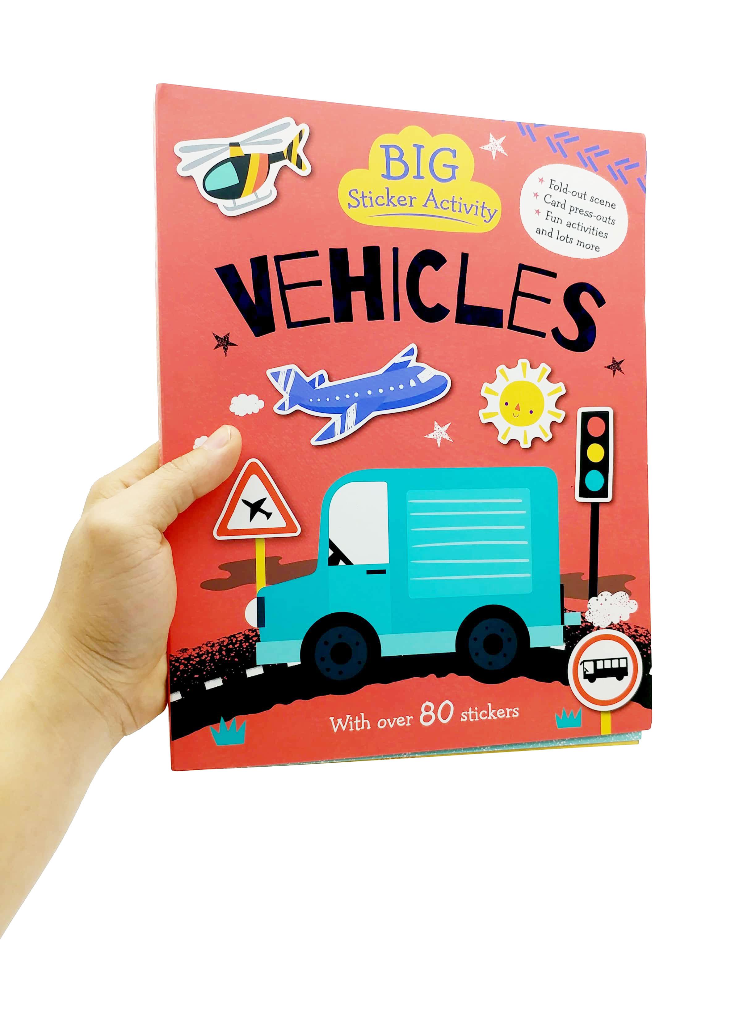 Big Sticker Activity - Vehicles