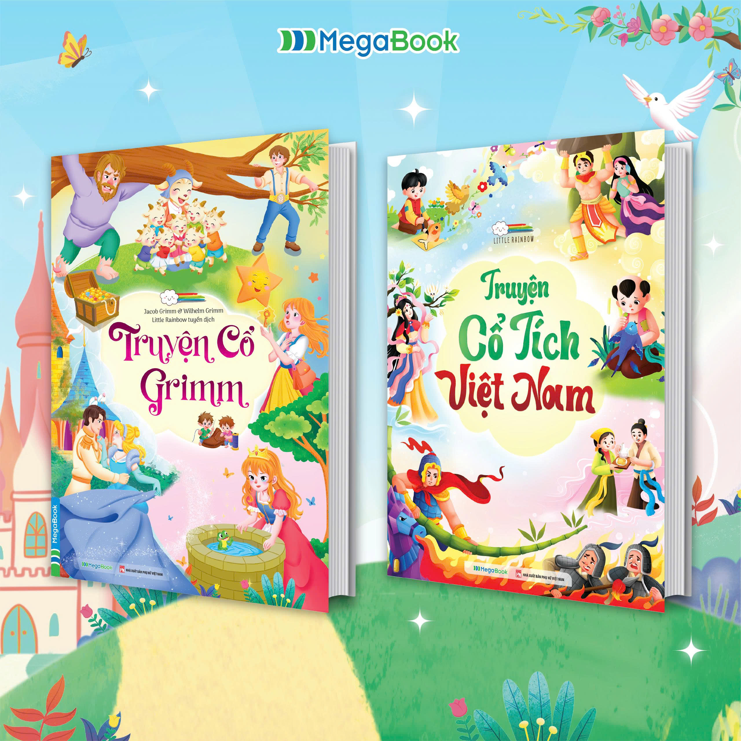 Truyện Cổ Tích Việt Nam và Truyện cổ Grimm (Combo và Lẻ)