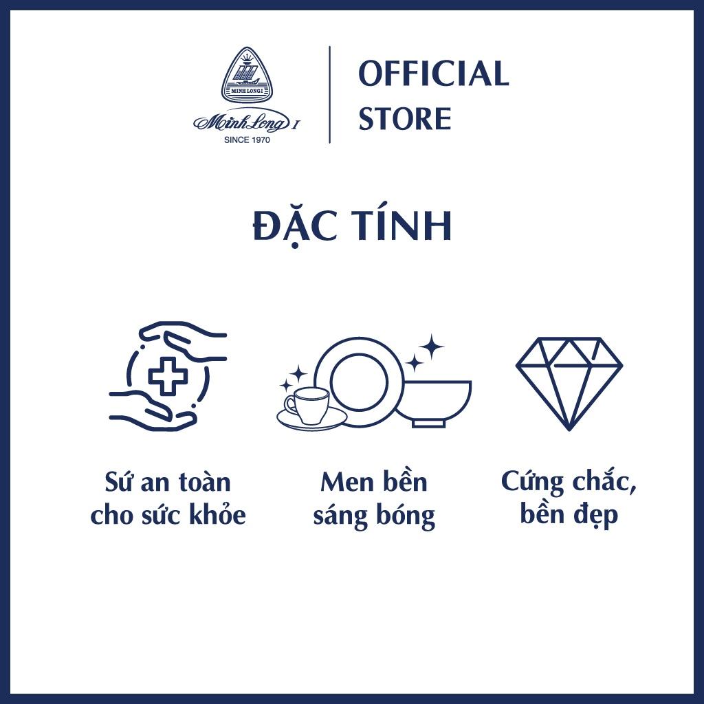 Bộ Chén Dĩa Sứ Minh Long 09 Sản Phẩm - Tích Tuyết Thảo