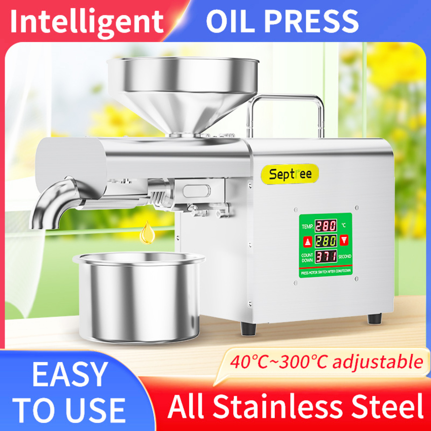 Máy ép dầu ăn thực vật dùng trong gia đình thương hiệu Mỹ cao cấp Septree X3 - Công suất 800W - Hàng nhập khẩu