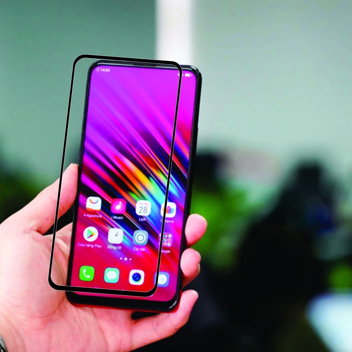 Kinh cuong luc VIVO V15