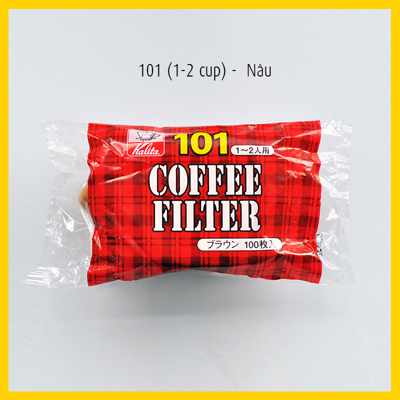 Giấy lọc cà phê Kalita size 101 và 102