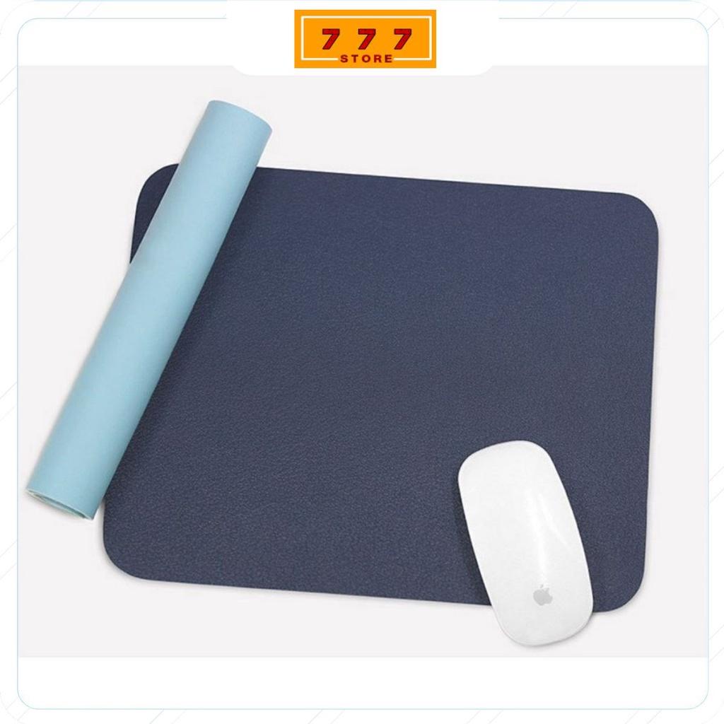 Miếng Lót Chuột Da Mouse pad nhiều size, nhiều màu chống nước