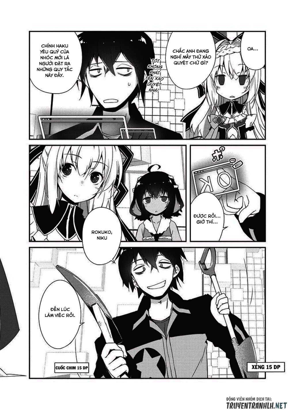 chủ nhân của mê cung rất lười chapter 8 2