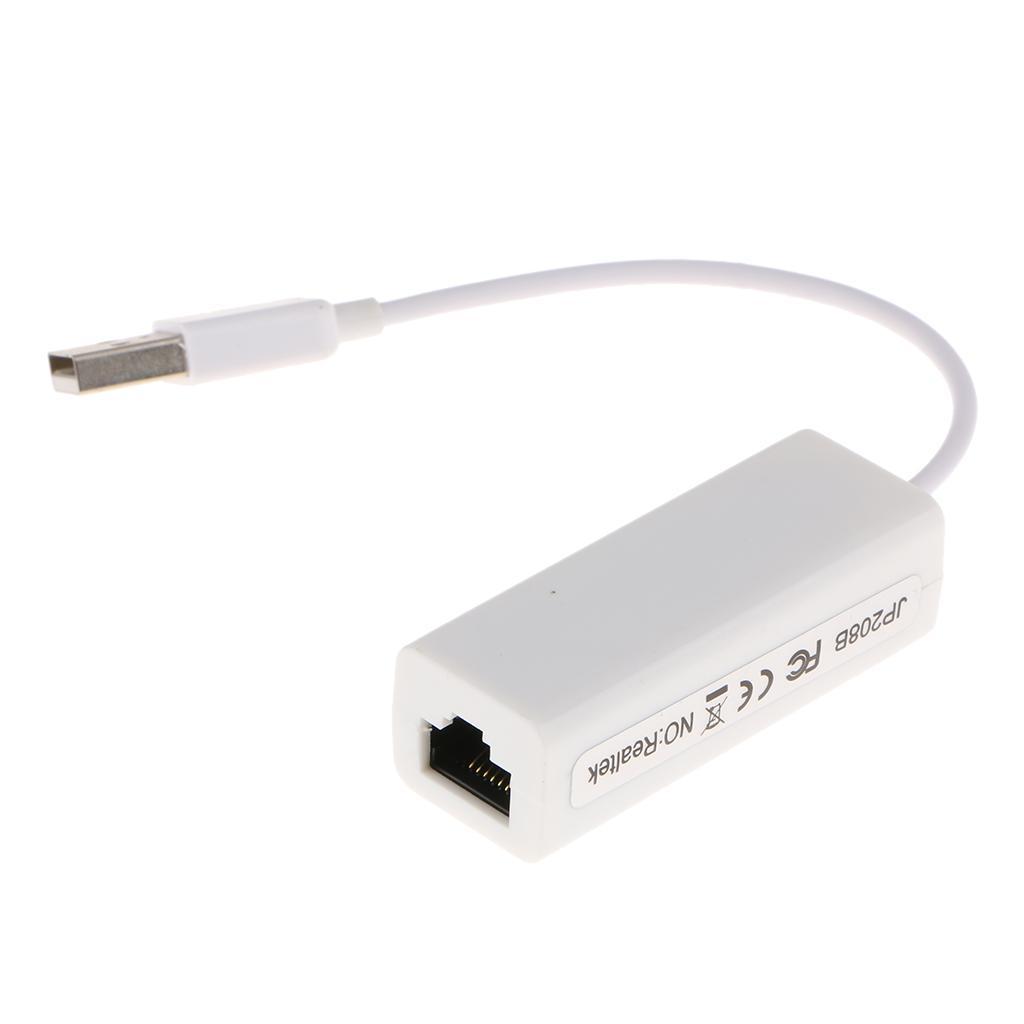 USB 2.0 to RJ45 LAN Ethernet Network Adapter for     Air