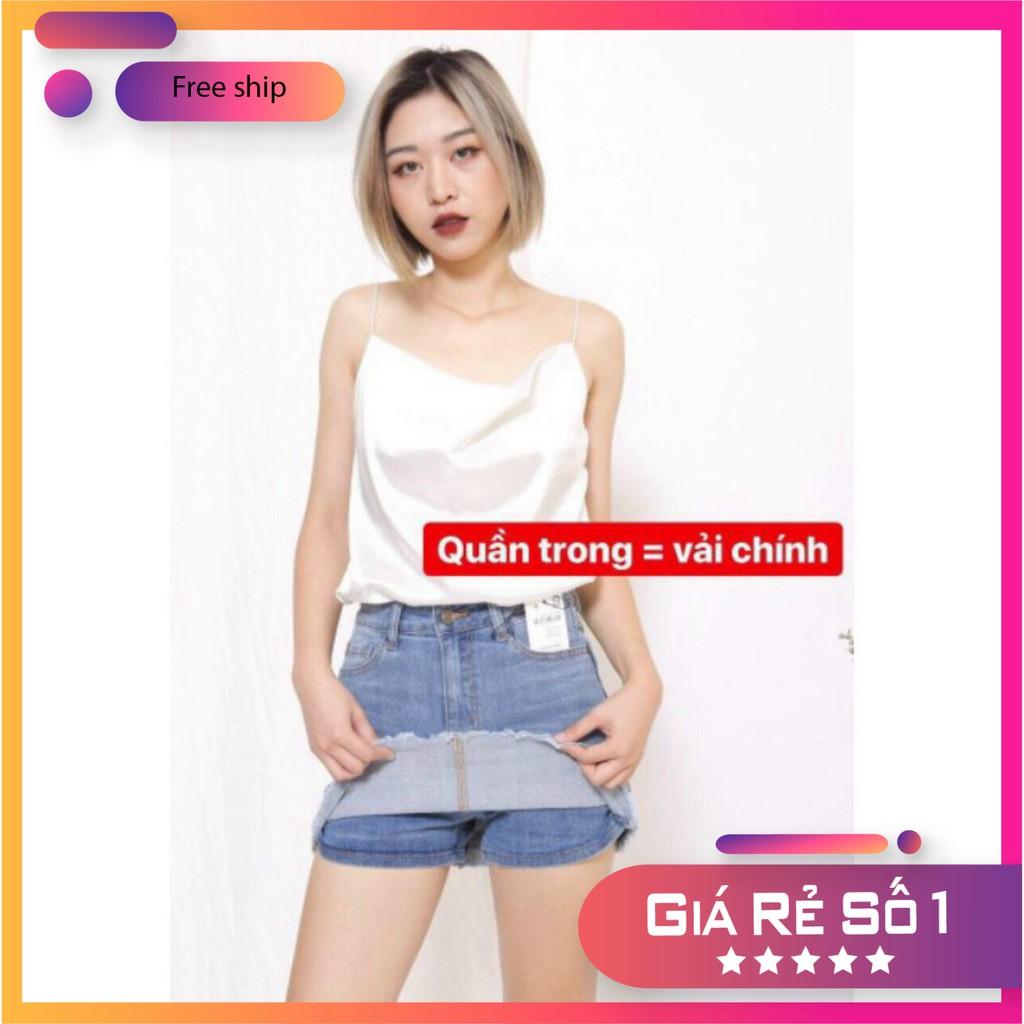 QUẦN VÁY JEAN NGẮN FULL SIZE TỪ 40 ĐẾN 65KG__ Chân váy jean ngắn _HÀNG XUẤT DƯ _CHUẨN ĐẸP