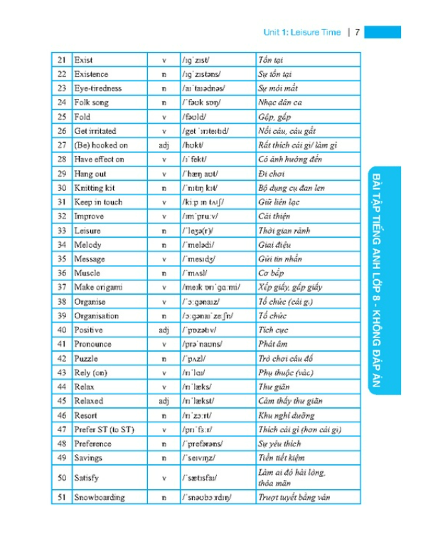 Sách - GLOBAL SUCCESS - Bài tập tiếng anh lớp 8