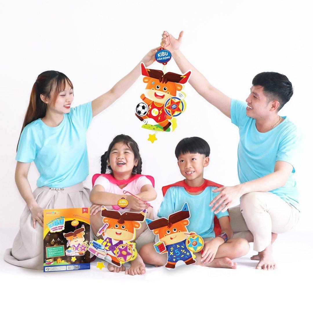 Lồng Đèn Sáng Tạo - Kibu Thông Minh - Vận Động - Happy Kibu KB00624-005