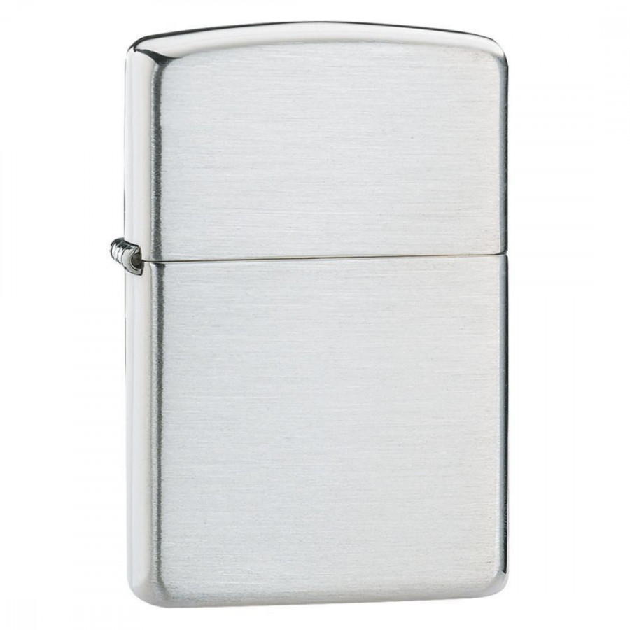 Bật Lửa Zippo Armor Brushed Sterling Silver 27