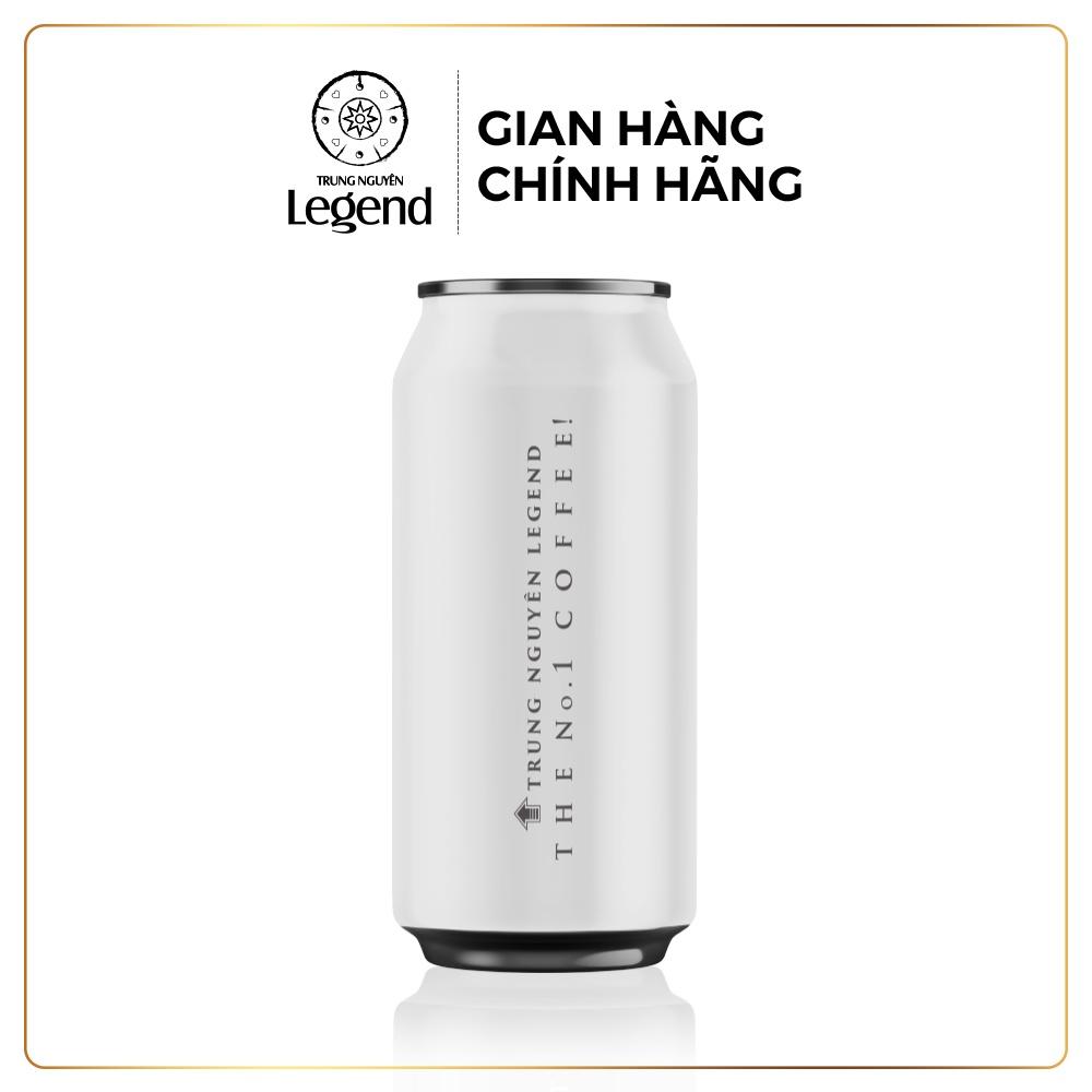 Bình Giữ Nhiệt Trung Nguyên Legend 3 Màu Đen, Bạc, Trắng - Trắng