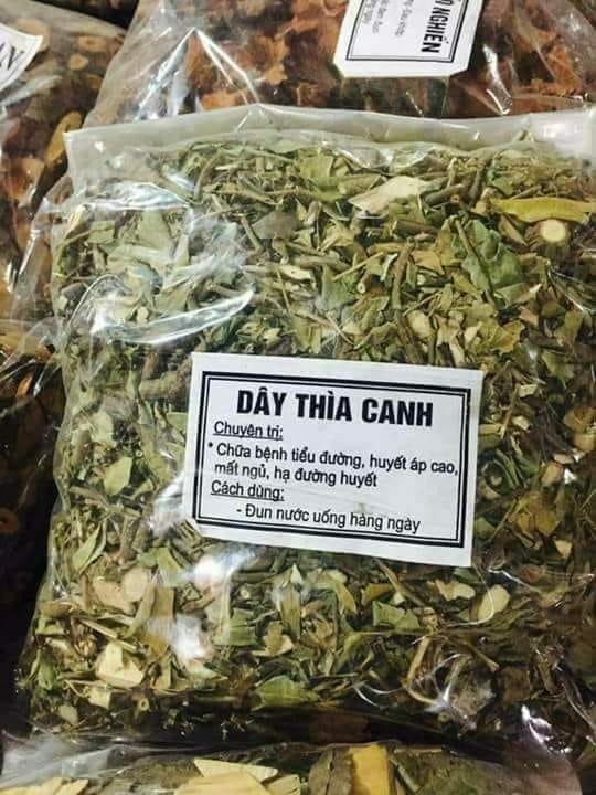 Cây dây thìa canh - Hải Hậu nam định - Dùng tốt cho người tiểu đường - Khô 1kg