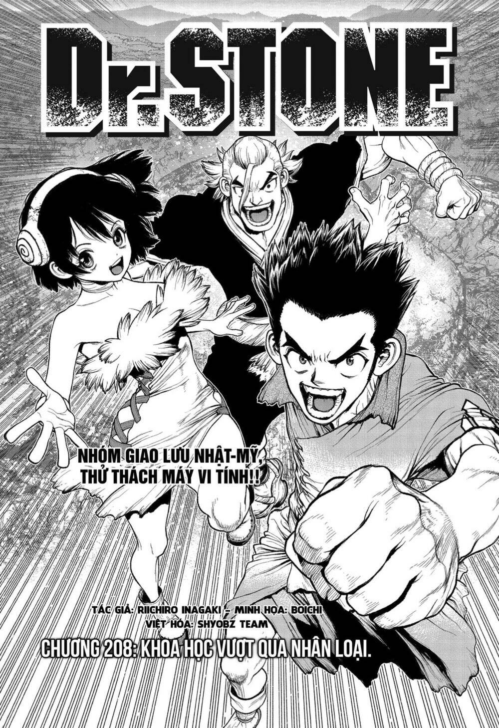 dr.stone - hồi sinh thế giới chapter 208 2