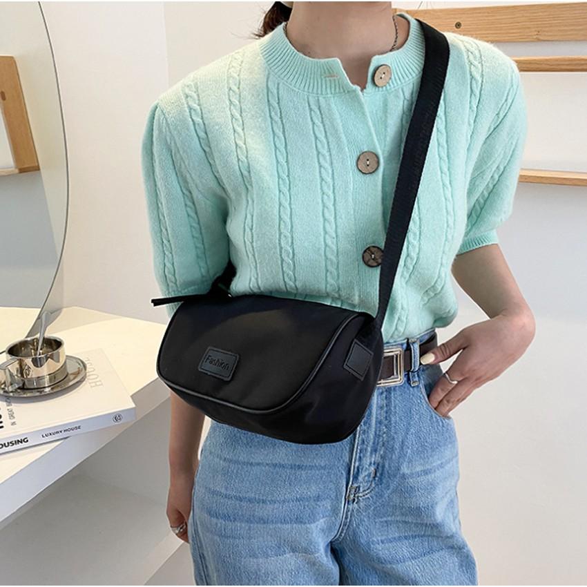 TÚI ĐEO VAI NỮ VẢI VÁ DA MỚI 2021 TNX 497