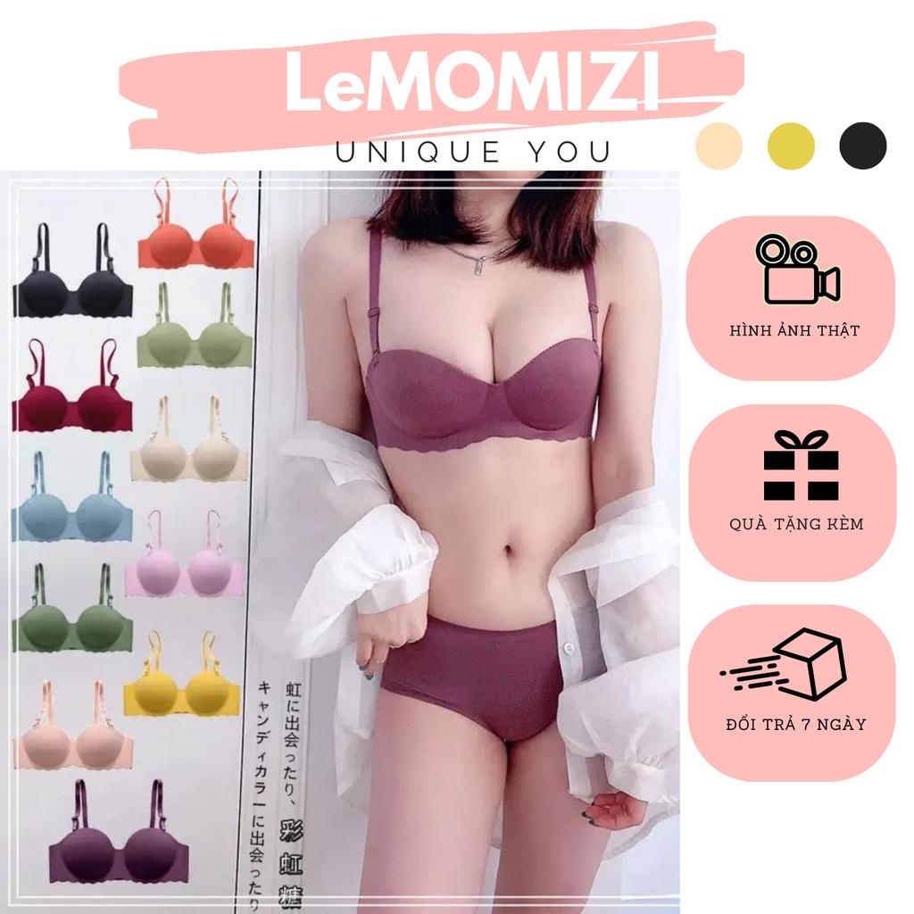 Áo ngực KHÔNG GỌNG LeMOMIZI - đúc su SIÊU mềm mịn nhẹ - BRADS03
