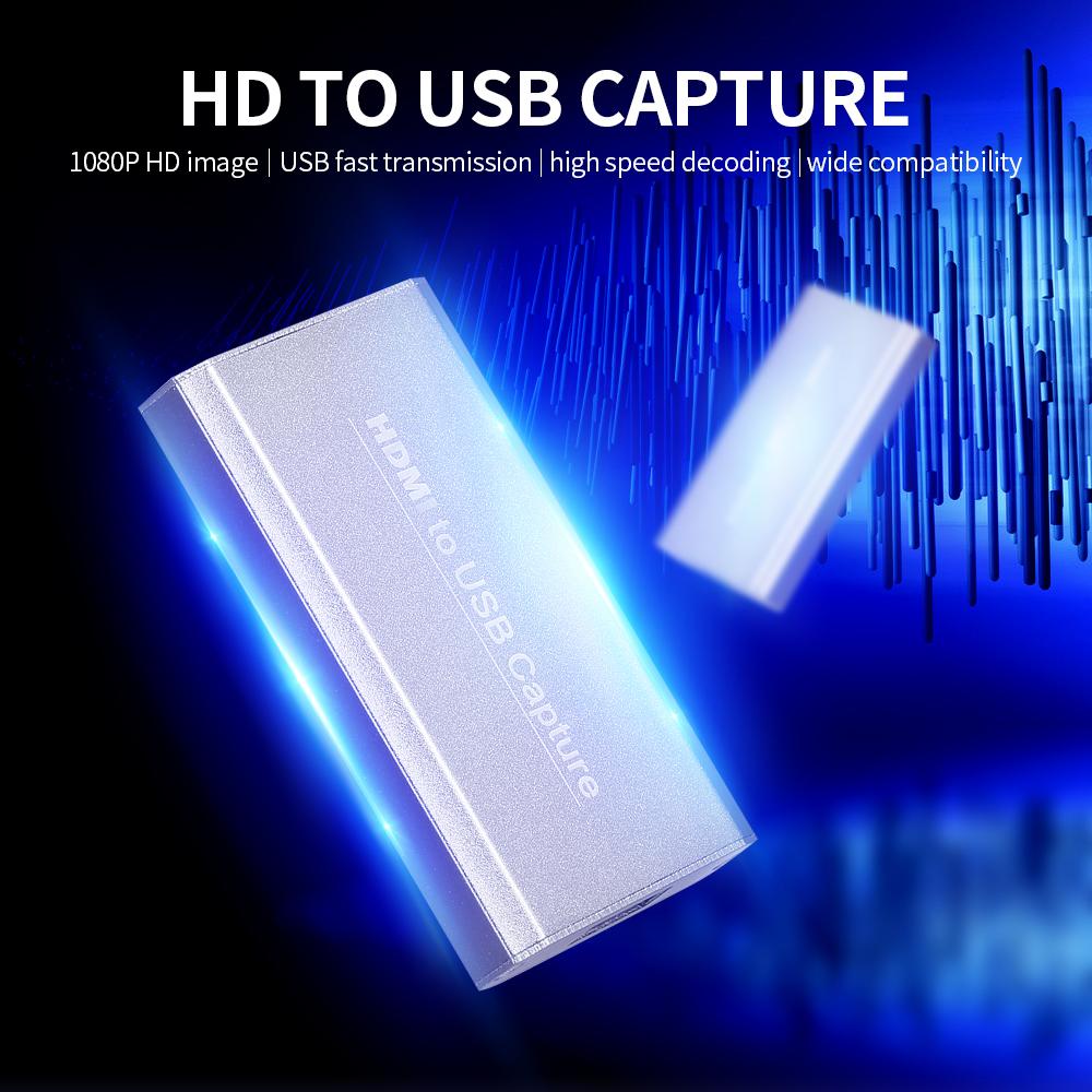 Thẻ ghi video HD 4K HD sang USB Đầu vào 4K Đầu ra Full HD 1080P