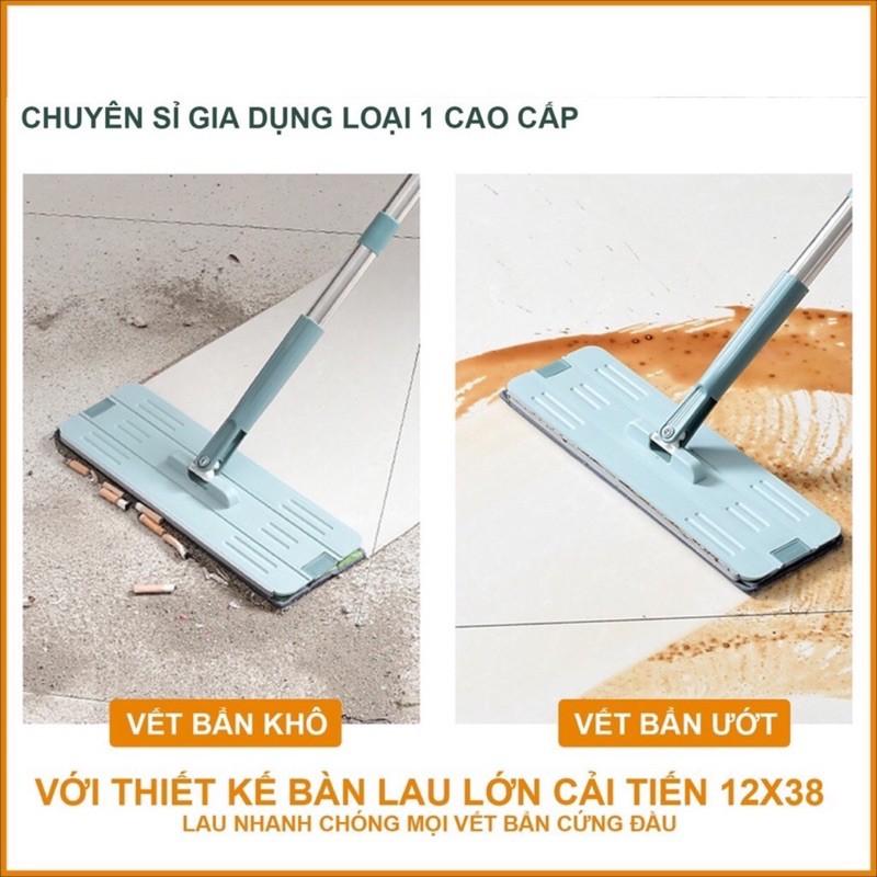 bộ lau nhà thông minh đời mới nhất 2021 bản lau 38cm