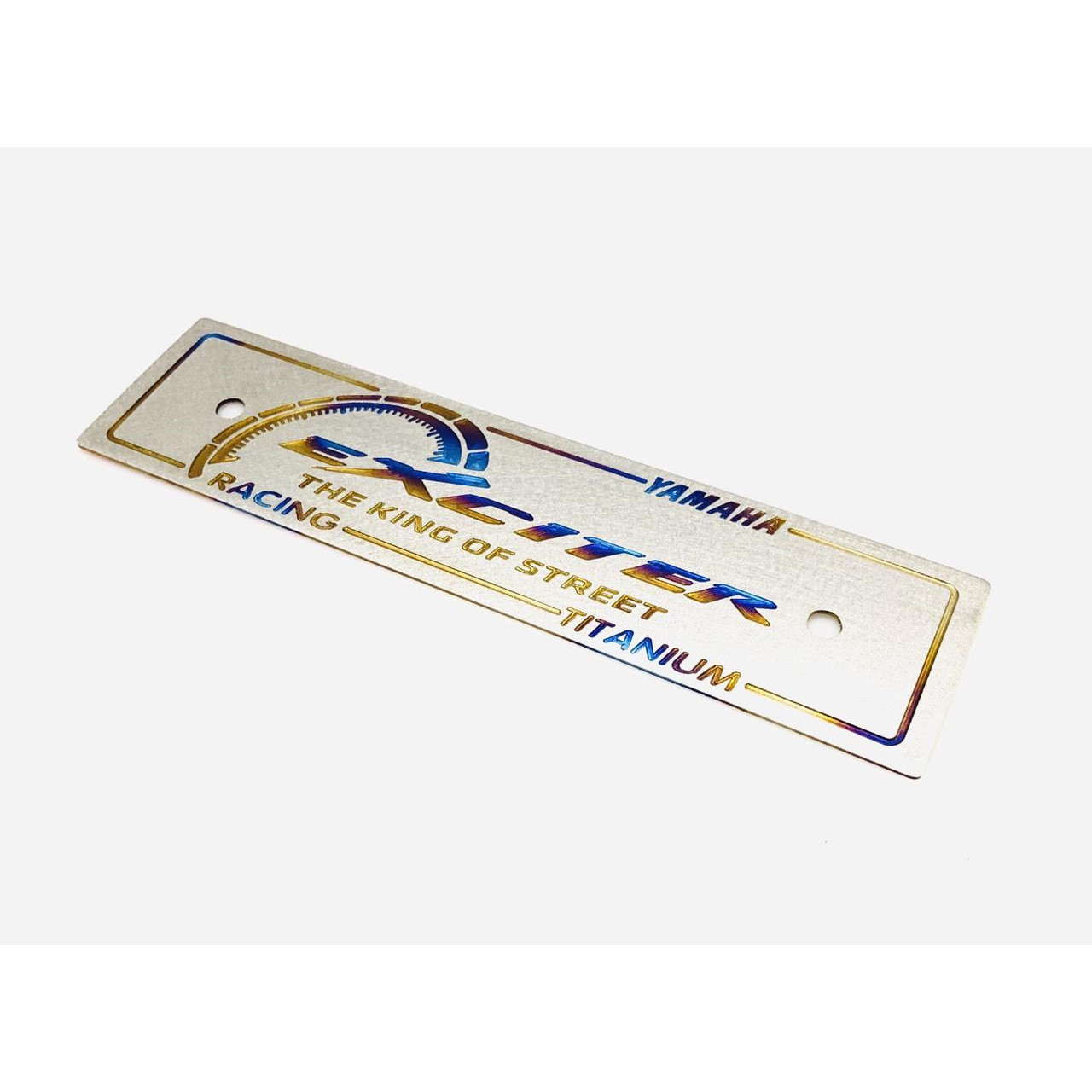 Bảng tên titan dành cho xe exciter 150