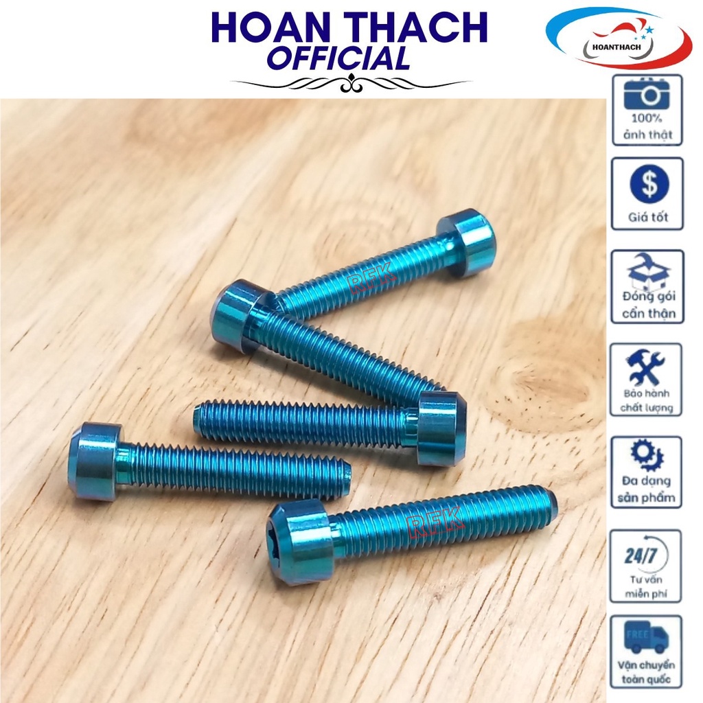 Ốc 6L25 Trụ Xanh Lục Bảo Dùng cho nhiều dòng xe SP016464 (giá 1 con)