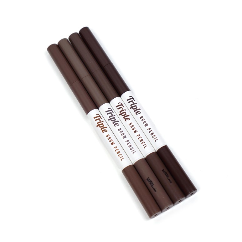 Chì Kẻ Mày 3 Trong 1 Missha Triple Brown Pencil 0,4g